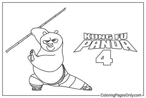 Kung Fu Panda Coloring Pages Po - vrogue.co