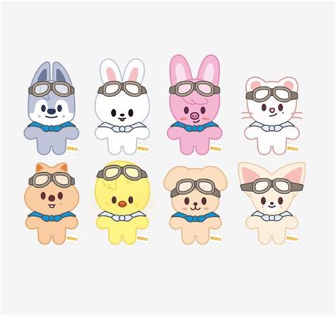 Stray Kids - SKZOO 10CM PLUSH [PILOT : FOR ★★★★★] — Nolae