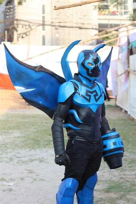 Blue beetle cosplay | Blue beetle, Dc cosplay, Baby animals pictures