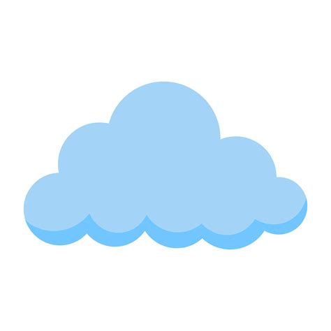 Blue Cloud icon. 19080630 PNG