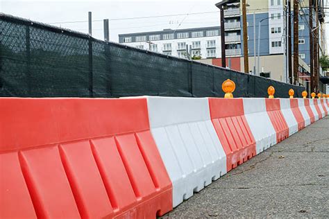 Jersey Barrier Stock Photos, Pictures & Royalty-Free Images - iStock