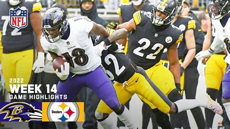 Baltimore Ravens vs. Pittsburgh Steelers | 2022 Week 14 Game Highlights ...