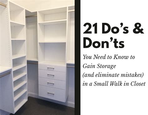 Closet Design Ideas For Small Walk In | Dandk Organizer