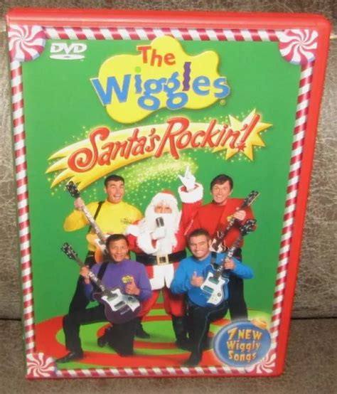 THE WIGGLES DVD Santa's Rockin! Christmas Songs Original Wiggles 2004 Red Case $5.00 - PicClick