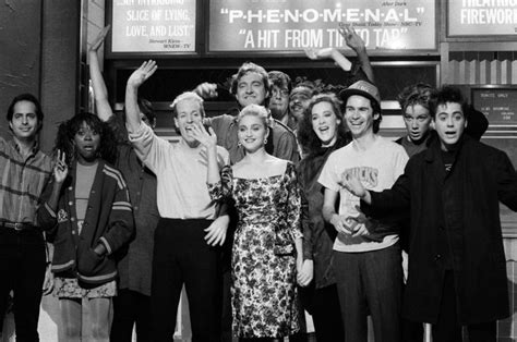 Taking her final bows during the closing credits with SNL cast members ...