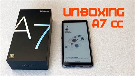 Hisense A7 cc Unboxing and first look - YouTube