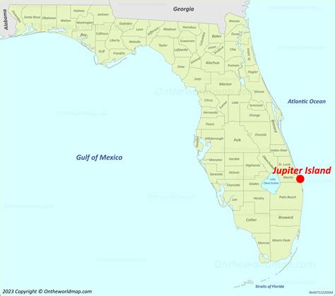 Jupiter Island Map | Florida, U.S. | Detailed Maps of Jupiter Island