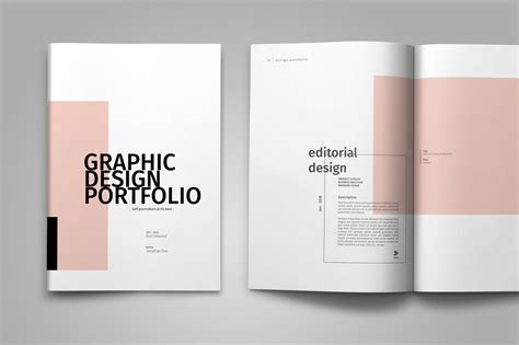 Graphic Design Portfolio Template | Carteras de diseño, Folleto de ...