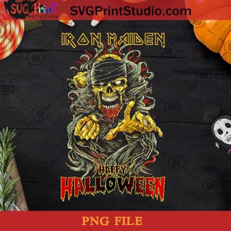 Iron Maiden Happy Halloween PNG, Iron Maiden PNG, Halloween PNG, Album Music PNG, Band PNG ...