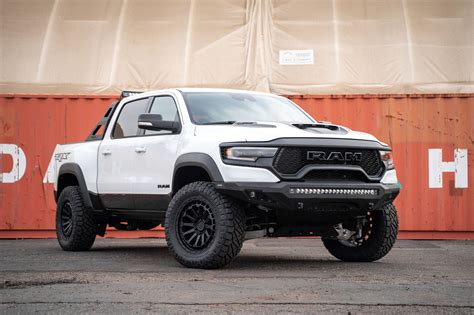 2021 Dodge Ram TRX White Black Rhino Raid | Wheel Front