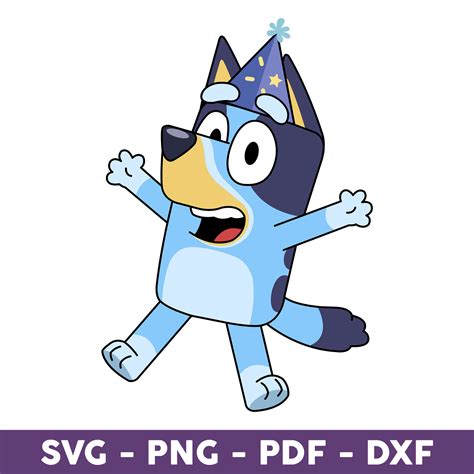 Bluey Png, Bluey Birthday Party Png, Bluey, Circut, Birthday | Inspire ...