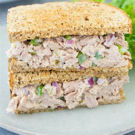 Tuna Sandwich - Quick Easy Tuna Salad Recipe A Sassy Spoon - Stuff tuna salad in hollowed out ...