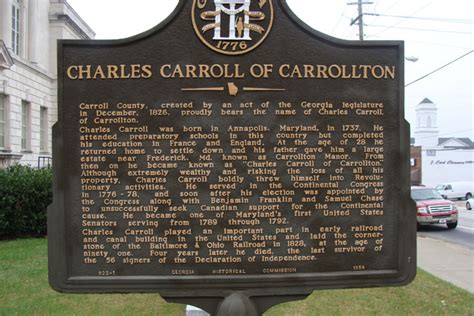 Charles Carroll of Carrollton - Georgia Historical Society