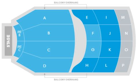 Seating Chart - The Embassy Theatre