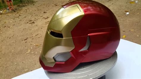 Iron man mark 46 helmet fanmade - YouTube