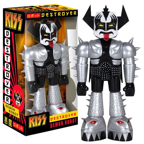 KISS Collectible: 2012 Funko Vinyl Invaders Demon Robot Gene Simmons Figure | Vinyl figures ...