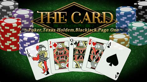 THE Card: Poker, Texas hold 'em, Blackjack and Page One for Nintendo ...