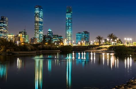 HD wallpaper: Gran Torre Santiago, glass covered building, South ...