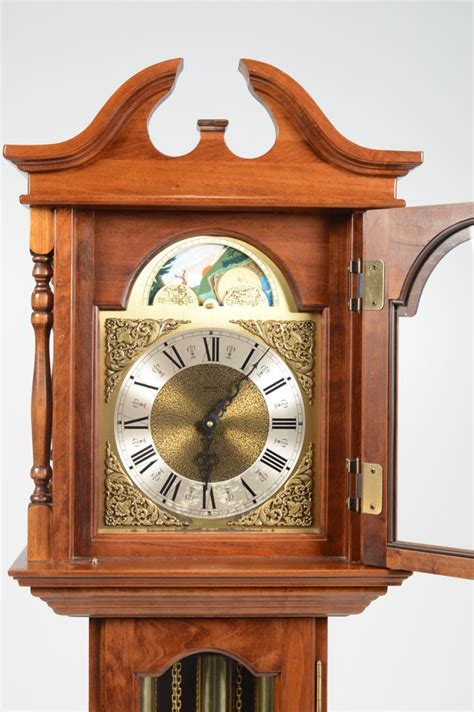 Emperor Clock Company Grandfather Clock | EBTH