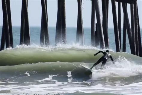 Virginia Beach 17th Street Pier Surf - The Surfers View