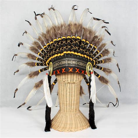 great plains indian chief feather headdress by the gorgeous company | notonthehighstreet.com