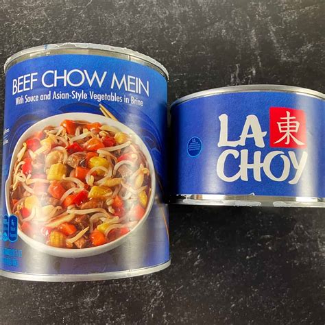 La Choy Chow Mein in a Can (Chicken or Beef) • Summer Yule Nutrition ...