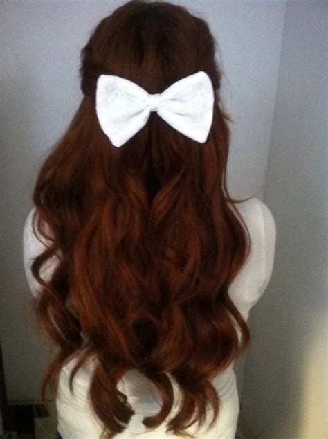 Cute Hairstyles With Bows