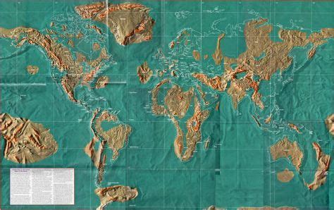 Future Map of The World - Eventual Earth Changes | Earth map, Future earth, World map