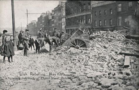 Irish Rebellion May 1916 Dublin, Ireland Postcard