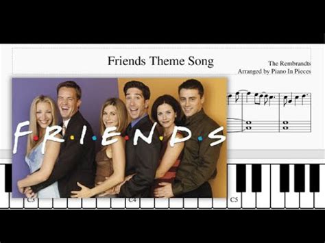 Friends Theme Song - Easy Piano Tutorial (SHEETS + VISUAL) - YouTube