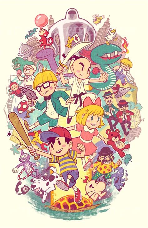 Earthbound 11x17 Fan Art Poster Print - Etsy