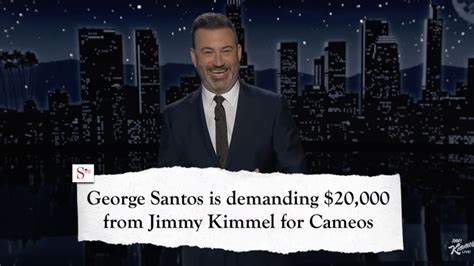 Jimmy Kimmel Defiantly Fires Back at Santos’ $20K Cameo Demand