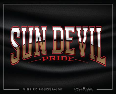 Sun Devil Sun Devil Pride Sun Devil Mascot Sun Devil Team - Etsy