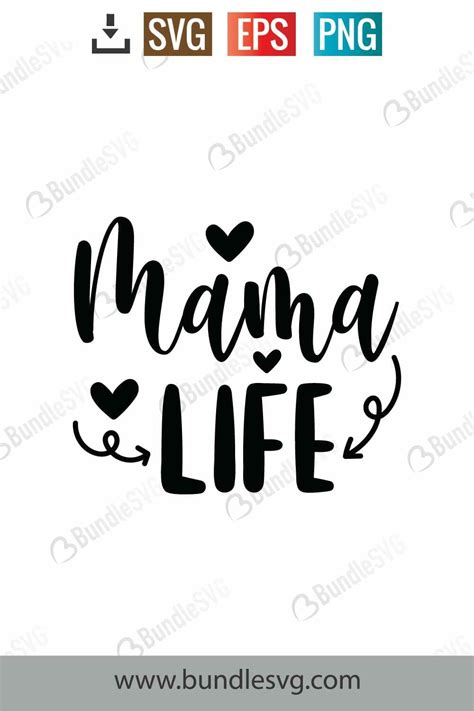 Mama Life Svg Free Download | BundleSVG.com