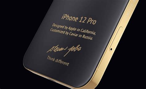 Caviar launches $6,490 iPhone 12 Pro with pieces of Steve Jobs’ original turtleneck present in ...