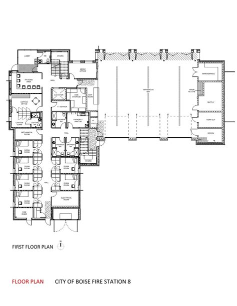 Fire Station Designs - Boise Fire Station 8 - Firehouse Architects and Plans