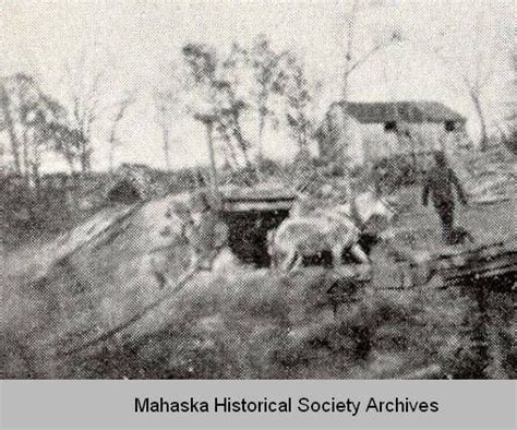 Coal Mine Slope, 1896; Oskaloosa, Iowa; Mahaska County :: Mahaska History | Coal mining ...