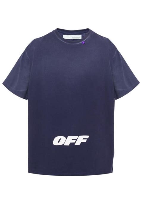 Blue Off White Logo - LogoDix