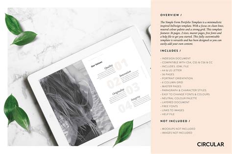 SIMPLE FORM / Portfolio Template | Portfolio templates, Simplest form ...