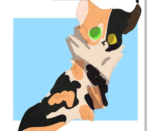 Another quick moonpaw drawing | Warrior Cats