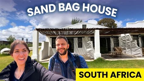 We slept at a Sandbag House / Earthbag House | Karoo Desert, South ...