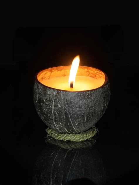 Coconut shell soy candles - Coco Candle Co