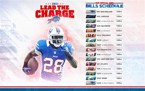 Buffalo Bills Schedule Wallpaper - WallpaperSafari