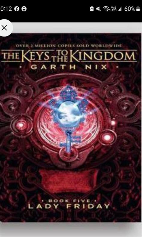 The Keys to the Kingdom Garth Nix Bool Four Sir Thursday Book Five Lady Friday, Hobbies & Toys ...