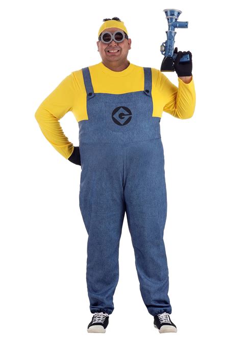 Plus Size Minions Costume for Men