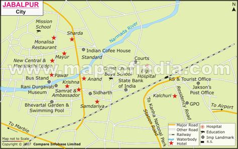 Jabalpur Map