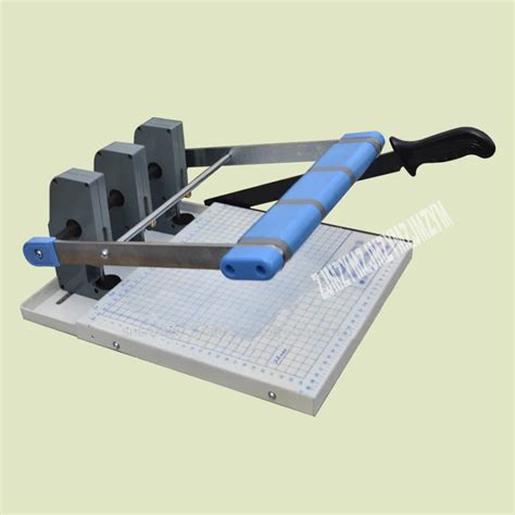 1PC Heavy Duty Ream Guillotine A4 Size Stack Paper Cutter Paper Cutting Machine, Punching ...