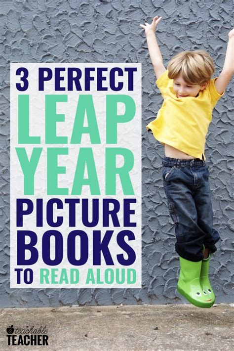 Leap Year Picture Books to Read Aloud - A Teachable Teacher | Teaching ...