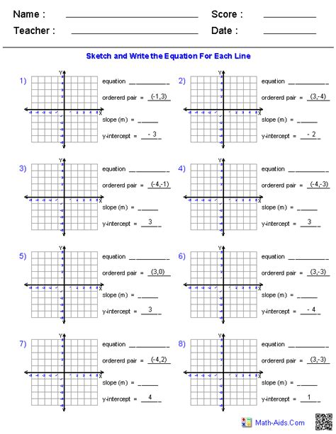 Slope Intercept Form Practice Worksheet Why Is Slope Intercept Form Practice Worksheet So Famous ...