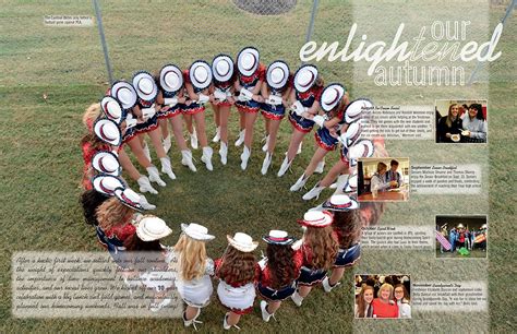 John Paul II Catholic High School, Plano, Texas/Fall Divider spread | Yearbook pages, Yearbook ...